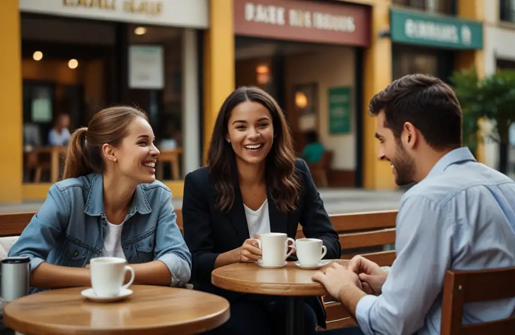 conversación grupal